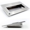 Inlet Handles, Stainless Steel, Rectangular, 128 x 83 mm, for