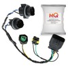 MQparts 645-745 Headlight Wiring Harness Socket Compatible with Silverado 1500