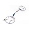 Cavalon Western D-Ring w/Hooks Sweet Iron Barrel Snaffle Bit (5")
