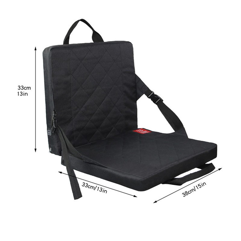 Portable Heating Pad Heated Stadium Cushion for Office Outdoor Camping