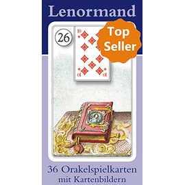 Lenormand Orakelkarten mit Kartenabbildungen: 36 Orakelkarten