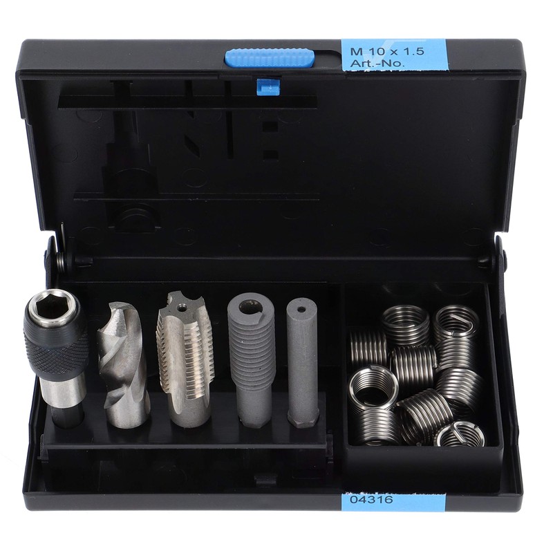 V-Coil 10mm x 1.5 RAPID Thread Repair Kit with 1/4-inch