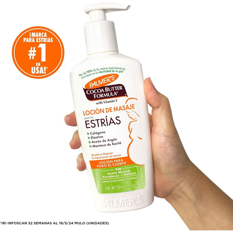 Palmer's Cocoa Butter Formula Loción de Masaje para las Estrías
