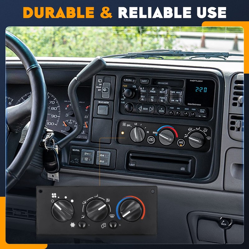 A/C Heater Control Panel Climate Control Module Switch for 2002-2006