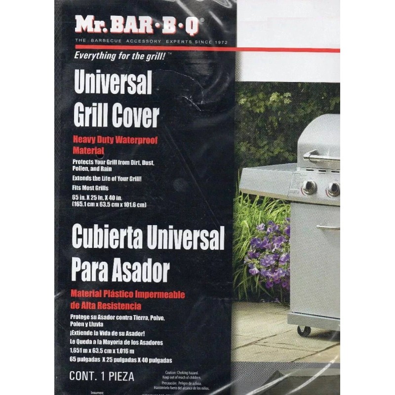 MR. BAR BQ Funda Cubierta Protectora Asador Grande 165 Cm