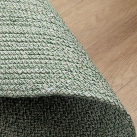 Steffensmeier Bali Bag | Storage Space | Basket | Wool | Green Mottled | 35 x 35 cm