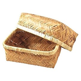 竹アジロ弁当箱(深型)中 35082