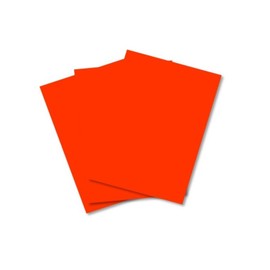 House of Card & Paper A4 80 GSM Coloured Paper - Orange (Pack of 50 Sheets) HCP51