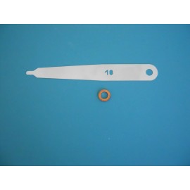 STIHL FEELER GAUGE OEM (1) ONE NEW 4 MIX VALVE ADJUSTMENT TOOL W/ WASHER FS BR