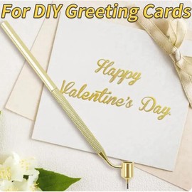 Poggapp 0.5mm Slant Painting Pen for Fine, Fluid Writer Pen, Aluminium Fineliner, Painting Pen, Sketch, Portable Drawing Tools