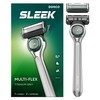 DORCO SLEEK Six Blade Razor System with Multi-Flex Technology, Precision