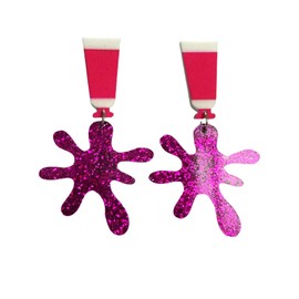 Teacher Artist Painter Earrings Funny Paint Tube Acrylic Drop Dangle Earrings Teachers Appreciation Day Gifts Graduation Back to School Jewelry ﻿-Style 2