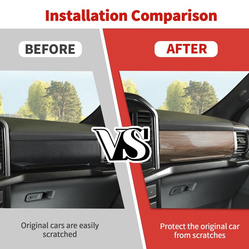 Jimen Compatible with Ford F150 2021-2024, Center Console Co-Pilot Storage