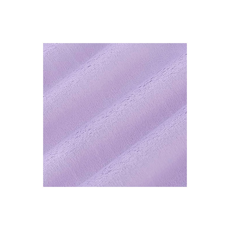 Shannon Fabrics Extra Wide 90" Solid Cuddle 3 Lavender Minky