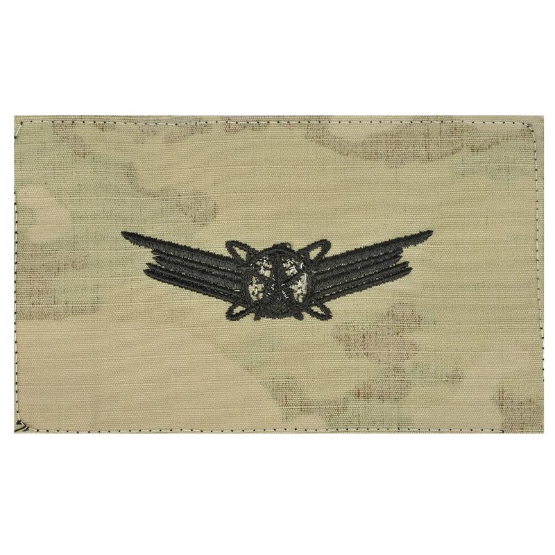 Army Embroidered Badge on OCP Sew On Space Basic