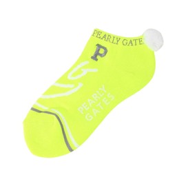 Parly Gates 053-5186202 Women's Ankle Socks (With Basic/Brahma) / Golf Socks, 130_light green, Free size
