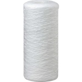 Pentair OMNIFilter RS22 Sediment Water Filter, 10-Inch, Whole House Heavy Duty Big Blue String Wound Replacement Cartridge, 10" x 4.5", 5 Micron, White