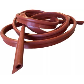 BBQgaskets.com Cajun Injector Electric Smoker Replacement p-gasket door tadpole seal silicon