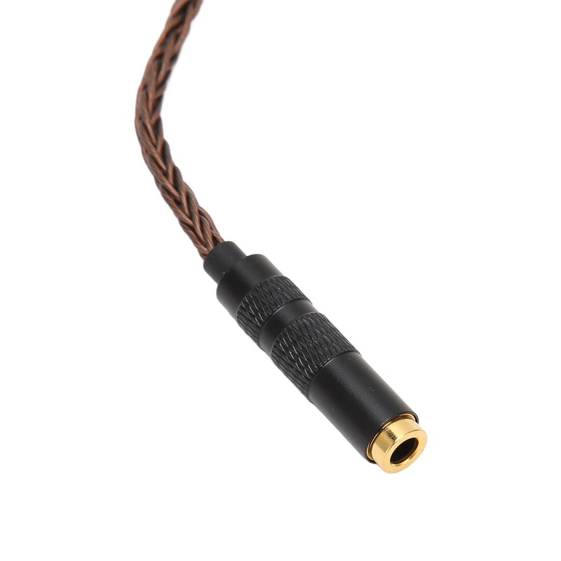 4.4mm Balanced Female to 3.5mm Stereo Male Adapter Cable Gold