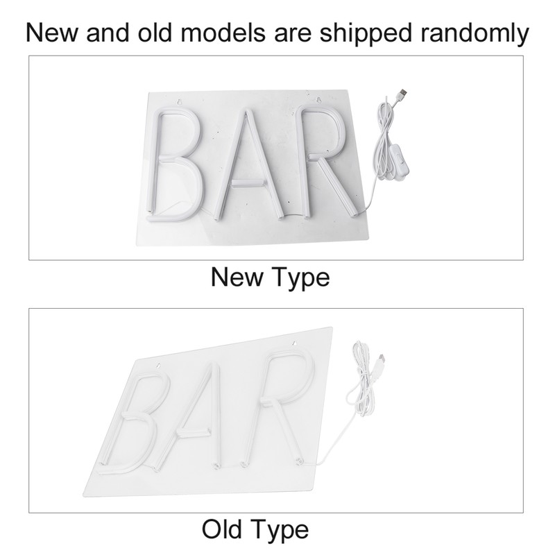 Neon Light 3‑Dimensional USB Wall Sign Lamp Decoration for Bar