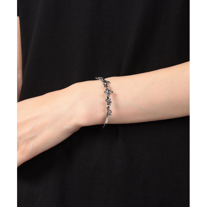 [アニエスベー] トゥービー バイ ロゴ ブレスレット WQ29 BRACELET レディース Free シルバー