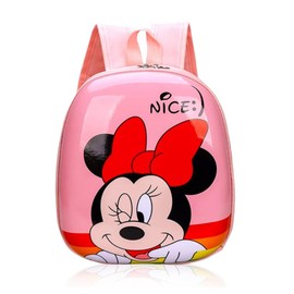 Forninc Minnie Backpack, Minnie Children's Backpack, Backpack, Minnie School Backpack, School Backpack, Pencil Case, Children's Backpack, Nursery Backpack, Girls Backpack (Pink), pink