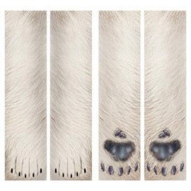 FreeNFond Funny Animal Paw Socks Gag Gifts for White Elephant Gift Exchange