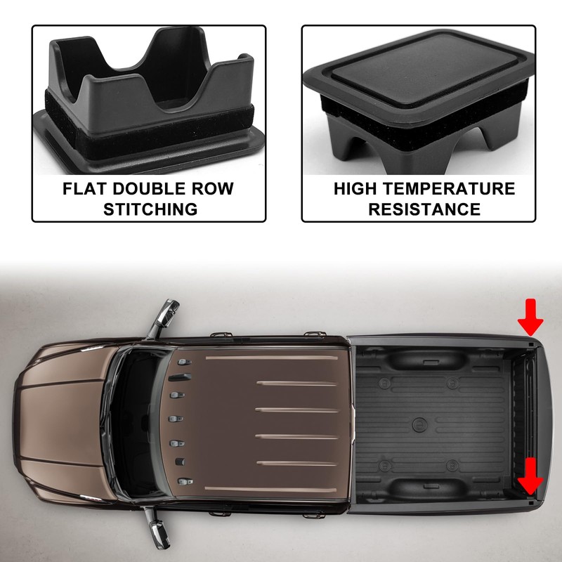 Tapones de accesorios de coche compatibles con Dodge Ram 2019-2023