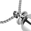 Pet Ashes Necklace Exquisite Memorial Stainless Steel Cremation Jewelry Urn