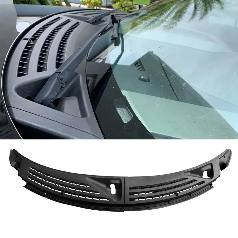 DIBON AUTO Pair Windshield Wiper Cowl Panel Grille for Ford