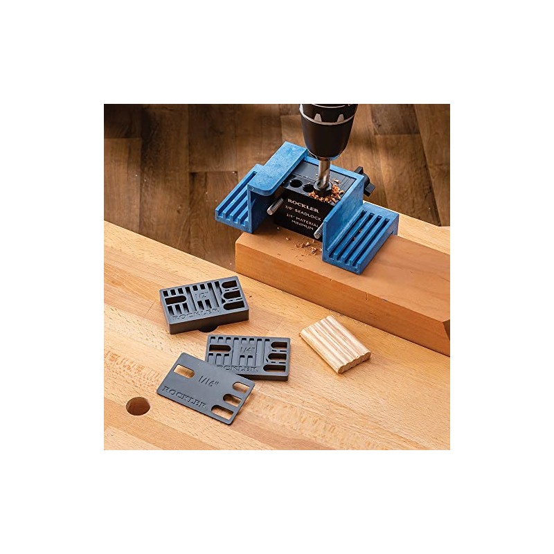 Rockler Spacer Kit for Beadlock Jig w/Three Wing Knobs &
