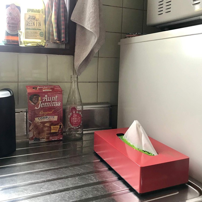 Tradition Acoustic TRIBECA Tissue Case Wall Hanging Red