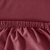 VOSAREA Claret Office Chair Covers Stretch Computer Desk Chair Slipcovers