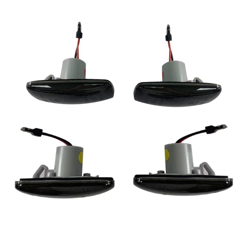 ZTT Smoked LED Fender Side Marker Light For 10-18 Dodge