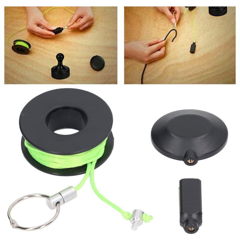 GRCFUMO Magnetic Wire Puller, Nylon Wire Routing Magnet Tool Kit,