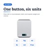 Digital Kitchen Scale, 1g Precision Food Scale with LED Display,