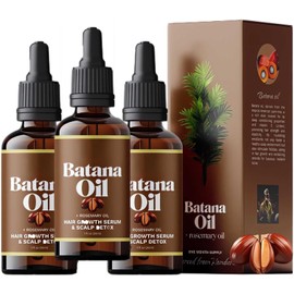 3 Piezas Aceite De Batana, Batana Oil, Batana Hair Oil, OzAceite De Romero, Aceite De Batana Keyoma, Deja El Cabello MáS Suave, Nutre El Cuero Cabelludo, 30ml/1.05 (30ml, 3pcs)