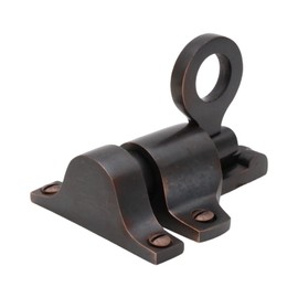 Transom Window Springing Bronze Casement Latch with Round Handle Pull