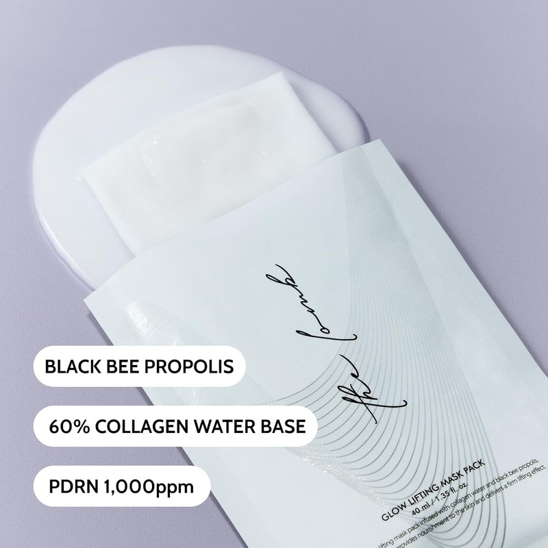 Rom Glow Lifting Mask Pack - Enhancing Sheet with Collagen