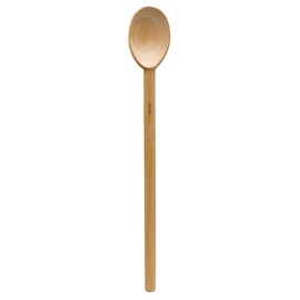 HIC Harold Import Co. HIC Deluxe Heavyweight French Beechwood Spoon, 15.5-Inches, 15.5 Inch, Brown