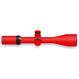 Wrap Compatible with Scope - Solid Red | MightySkins GunWraps Protective, Durable, and Unique Vinyl Scope Wrap Kits | Easy to Apply, Remove, and Change Styles | Made in The USA