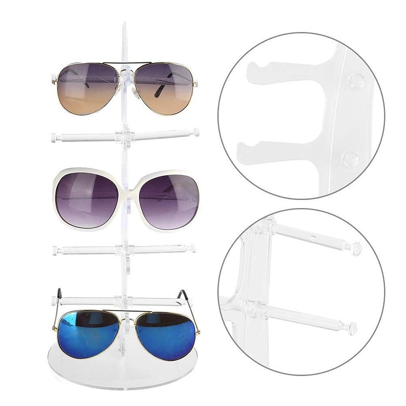5 Pairs Eyeglass Holder for Glasses Storage Sunglasses Glasses Holder