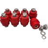 8pcs Busbar Insulator, SM-40 Polyester Standoff Insulators with Screw(M10), UL
