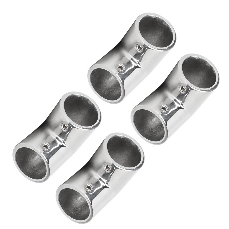 4PCS 2 Way 90 Degree Boat Hand Rail Fitting 25mm
