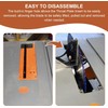 89290001700 Standard Table Saw Throat Plate Replacement Compatible with Ridgid