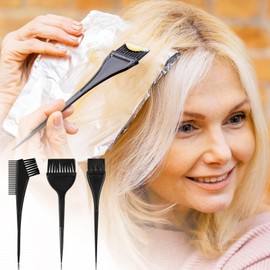 oruola 6pcs Hair Coloring Brushes,Hair Dye Brush Set,Professional Salon Hair Color Applicator Kit,Hair Color Brushes for Hair Salon,Hair Tint Dyeing Brush Set for Coloring and Dyeing