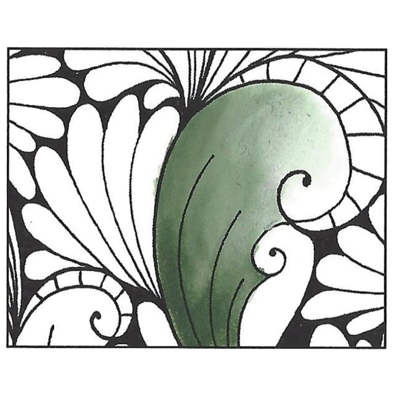 Tombow Dual Brush Pen Art Marker, 177 - Dark Jade,