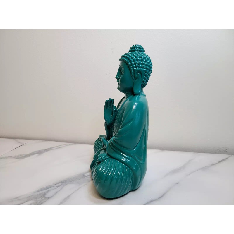 Buddha Statue Midium New, Gift, New in Box, 6" X
