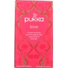 Pack of 1 x Pukka Herbal Teas Love Organic Rose