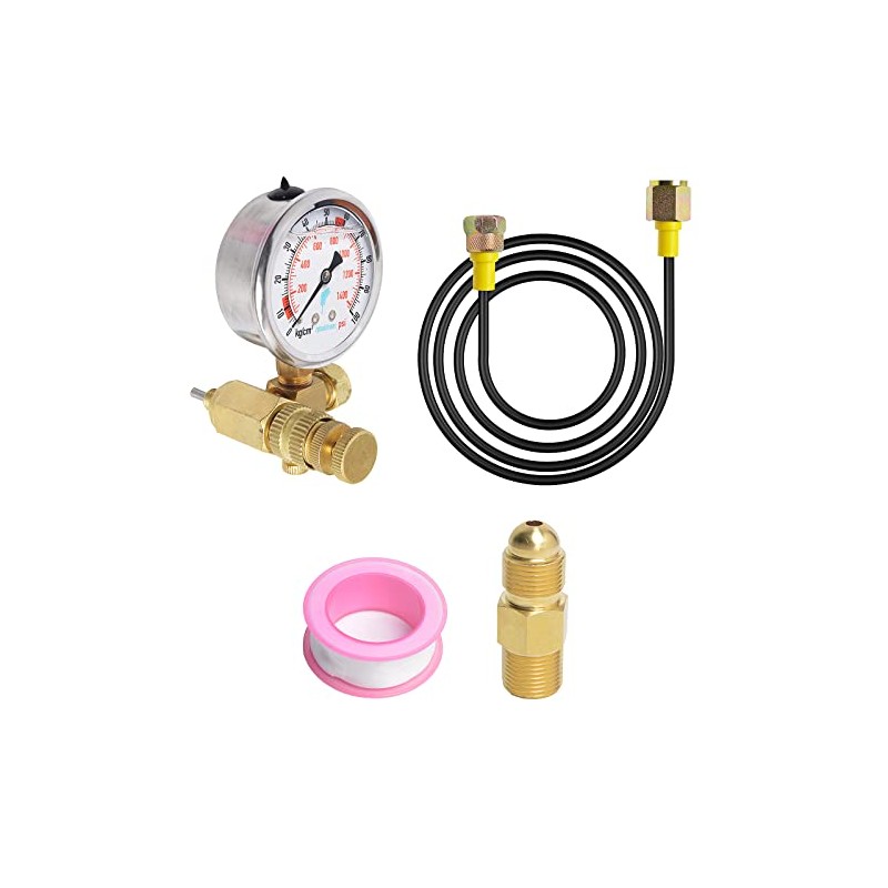 YFIXTOOL Hydraulic Breaker Hammer Nitrogen Gas Charging kit, Nitrogen Gas